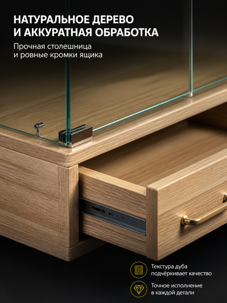 JZQ1670NB-MDFщкаф -витрина
